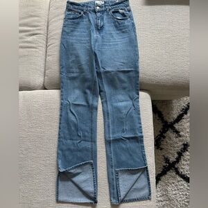 Women’s H&M jeans with slits